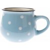 Keramický hrnček s bodkami 230 ml, sv. modrá Keramický hrnček s bodkami 230 ml, sv. modrá