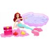 Bábika Disney Princezná Ariel Morská panna Set Bazén Piesok na Modelovanie Bábika Disney Princezná Ariel Morská panna Set Bazén Piesok na Modelovanie