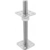 Domax Pätka stĺpiku PR130/130 KTL nastaviteľná 130x130x100-150mm x 3.0 čierna Domax Pätka stĺpiku PR130/130 KTL nastaviteľná 130x130x100-150mm x 3.0 čierna