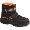 Befado Vysoké zimné topánky 615YX006 čierno-oranžové