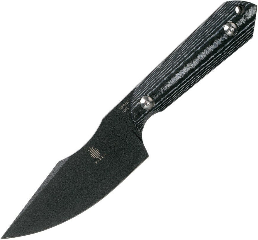 Kizer Harpoon Fixed Blade Knife Micarta 1040