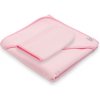 Detská froté osuška s kapuckou New Baby BASIC 80x80 ružová Detská froté osuška s kapuckou New Baby BASIC 80x80 ružová