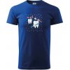 Zubárske tričko - kefka a jedlo - Tričko extra veľké (5-8XL) - 5XL ( Kráľovská modrá ) Zubárske tričko - kefka a jedlo - Tričko extra veľké (5-8XL) - 5XL ( Kráľovská modrá )