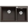 Blanco Pleon 9 - Silgranitový drez, 86x50 cm, InFino, kávová 527643 Blanco Pleon 9 - Silgranitový drez, 86x50 cm, InFino, kávová 527643