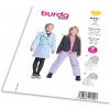 Strih Burda 9215 - Dievčenské kabát a športové sako z buklé Strih Burda 9215 - Dievčenské kabát a športové sako z buklé