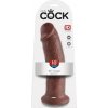 King Cock - realistický dildó s prísavkou - 25 cm - hnedý King Cock - realistický dildó s prísavkou - 25 cm - hnedý