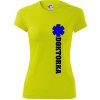 Hviezda života - doktorka - Dámske Fantasy športové (dresovina) - S ( Neonová žltá ) Hviezda života - doktorka - Dámske Fantasy športové (dresovina) - S ( Neonová žltá )