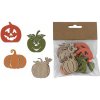 Dekorácia drevené tekvice 12 ks Dekorácia drevené tekvice 12 ks