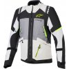 Bunda ANDES V4 DRYSTAR, ALPINESTARS (tmavě šedá/světle šedá/černá/žlutá fluo, vel. L) Bunda ANDES V4 DRYSTAR, ALPINESTARS (tmavě šedá/světle šedá/černá/žlutá fluo, vel. L)