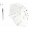 Dáždnik priehľadný svadobný biely Dáždnik priehľadný svadobný biely