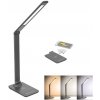 Solight | Solight WO55-G - LED Stmievateľná lampa s bezdrôtovým dobíjaním LED/10W/100-240V | SL0474