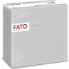 FATO Servítky 1 4 ohyb 40x40cm Airlaid Shade strieborné
