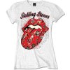 Rolling Stones Tričko Tattoo Flash Žena, Biel