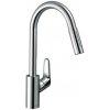 Drezová batéria Hansgrohe Focus s vyťahovacou spŕškou, 2 prúdy chróm 31833000 Drezová batéria Hansgrohe Focus s vyťahovacou spŕškou, 2 prúdy chróm 31833000