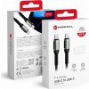 ForCell USB kabel USB-C - USB-C 3 m černý ForCell USB kabel USB-C - USB-C 3 m černý