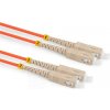 Optický patchcord SC/PC - SC/PC 20m 3mm, duplex, MM, 50/125, OM2 Optický patchcord SC/PC - SC/PC 20m 3mm, duplex, MM, 50/125, OM2