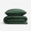 Goldea bavlnené posteľné obliečky - tmavo zelené 150 x 200 a 50 x 60 cm Goldea bavlnené posteľné obliečky - tmavo zelené 150 x 200 a 50 x 60 cm