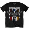 System of a Down Tričko Eagle Colours Unisex Black S System of a Down Tričko Eagle Colours Unisex Black S