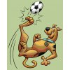 ZUTY Maľovanie podľa čísel - SCOOBY FUTBALISTA (SCOOBY DOO) Rámovanie: vypnuté plátno na rám, Rozmer: 40x50 cm ZUTY Maľovanie podľa čísel - SCOOBY FUTBALISTA (SCOOBY DOO) Rámovanie: vypnuté plátno na rám, Rozmer: 40x50 cm