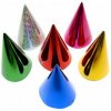 Klobúčik karnevalový 6ks 16cm hologramový mix ME120 Klobúčik karnevalový 6ks 16cm hologramový mix ME120