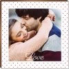 Veľká láska Fotopanel drevený 15 × 15 cm Veľká láska Fotopanel drevený 15 × 15 cm