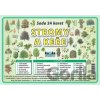 Sada 24 kariet - stromy a kríky Sada 24 kariet - stromy a kríky