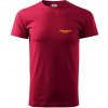 Kriminalistický technik - Klasické pánske tričko vyššej gramáže - 4XL ( Marlboro červená ) Kriminalistický technik - Klasické pánske tričko vyššej gramáže - 4XL ( Marlboro červená )