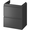 Cersanit Moduo Slim, závesná umývadlová skrinka 50x35x57 cm, antracitová matná, S590-075-DSM Cersanit Moduo Slim, závesná umývadlová skrinka 50x35x57 cm, antracitová matná, S590-075-DSM