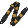 Levy's Sun Motif Black Gitarový pás Levy's Sun Motif Black Gitarový pás