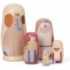Ferm Living Drevené matriošky Critter Nesting Dolls Ferm Living Drevené matriošky Critter Nesting Dolls