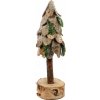 Drevený vianočný stromček na kmeni Vianočná dekorácia 30cm Drevený vianočný stromček na kmeni Vianočná dekorácia 30cm