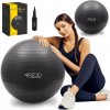 Tréningová lopta / lopta na cvičenie 4FIZJO 65cm - čierna Tréningová lopta / lopta na cvičenie 4FIZJO 65cm - čierna