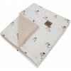 EKO Deka bavlnená obojstranná podšitá velvet Cherry 100x80cm PLE-52-CHERRIES EKO Deka bavlnená obojstranná podšitá velvet Cherry 100x80cm PLE-52-CHERRIES