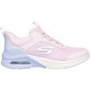 Skechers dievčenská športová obuv MICROSPEC MAX ružová fialová biela