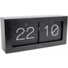 Dizajnové nástenné / stolný preklápací hodiny Karlsson 5642BK Dizajnové nástenné / stolný preklápací hodiny Karlsson 5642BK