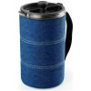Turistický kávovar GSI Outdoors Javapress 30 oz (887 ml) - blue Turistický kávovar GSI Outdoors Javapress 30 oz (887 ml) - blue