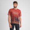Sportful FLOW GIARA tričko cayenna red/mud M Sportful FLOW GIARA tričko cayenna red/mud M