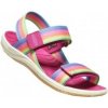 Keen ELLE BACKSTRAP K rainbow/festival fuchsia US 13 / EU 31,0 / UK 12 / 19,5 cm; Růžová obuv