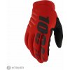 100% Brisker rukavice, červená M 100% Brisker rukavice, červená M
