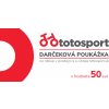 ToToSPORT Darčeková poukážka 50€ Výborný darček pre cyklistu ToToSPORT Darčeková poukážka 50€ Výborný darček pre cyklistu