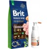 BRIT Premium By Nature Adult XL 15kg & Prípravok na starostlivosť o uši pre psov 75 ml BRIT Premium By Nature Adult XL 15kg & Prípravok na starostlivosť o uši pre psov 75 ml