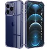 Techsuit - Shockproof Clear Silicone obal pre iPhone 12 Pro Max – dymovo čierny