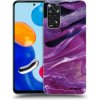 Picasee silikónový prehľadný obal pre Xiaomi Redmi Note 11S 4G - Purple glitter Picasee silikónový prehľadný obal pre Xiaomi Redmi Note 11S 4G - Purple glitter