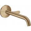 Axor One - Umývadlová batéria pod omietku, Select, výtok 220 mm, kartáčovaný bronz 48112140 Axor One - Umývadlová batéria pod omietku, Select, výtok 220 mm, kartáčovaný bronz 48112140