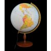 Svietiaci glóbus Politicko-fyzický 420mm s dreveným stojanom Svietiaci glóbus Politicko-fyzický 420mm s dreveným stojanom