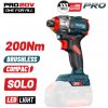 BORMANN Pro Akumulátorový rázový uťahovák 20V, Li-Ion, 200Nm,SOLO (BBP5410) BORMANN Pro Akumulátorový rázový uťahovák 20V, Li-Ion, 200Nm,SOLO (BBP5410)