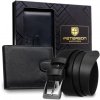 Peterson pánská dárková sada PTN SET N992L-SPDM-BW BLACK 125