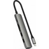 Rozbočovače a koncentrátory Satechi ST-P6SM USB Type-C 10000 Mbit/s šedá Rozbočovače a koncentrátory Satechi ST-P6SM USB Type-C 10000 Mbit/s šedá