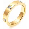 iŠPERKY Oceľový prsteň pozlátený ID|324067 iŠPERKY Oceľový prsteň pozlátený ID|324067