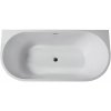 Hagser Ilsa nástenná vaňa 170x80 cm oválne biela HGR12000012 Hagser Ilsa nástenná vaňa 170x80 cm oválne biela HGR12000012